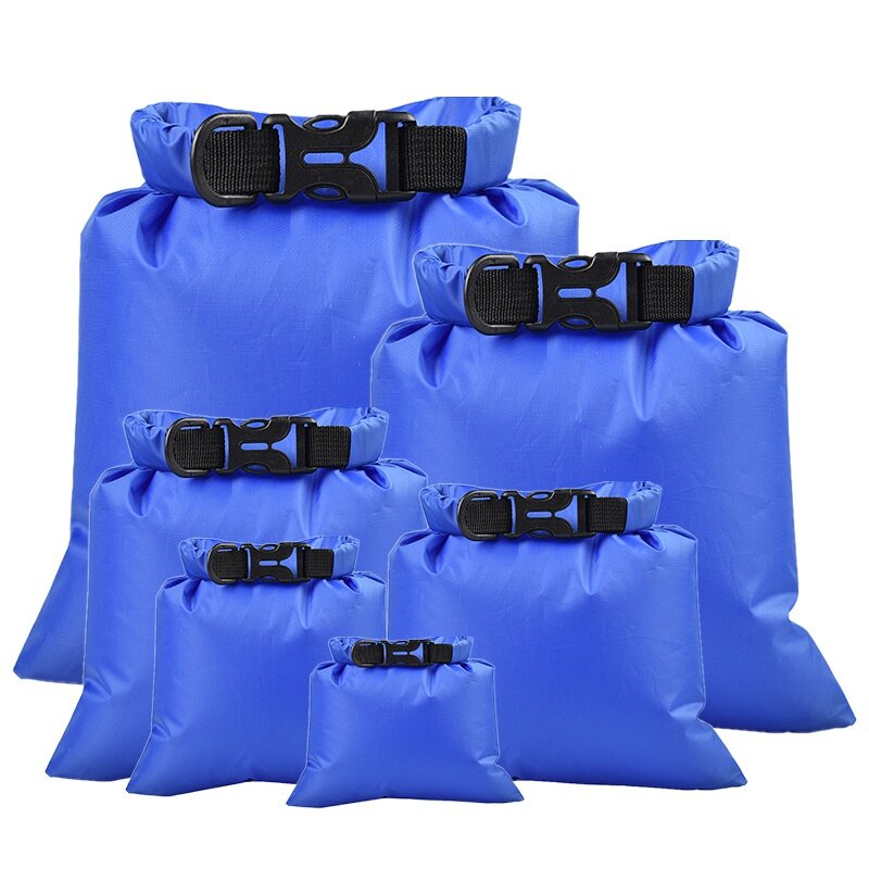 6pcs Dry Bag Dry Bag Sacco di Galleggiamento Impermeabile A Secco Gear Borse Per La Nautica Pesca Rafting Nuoto Canoa