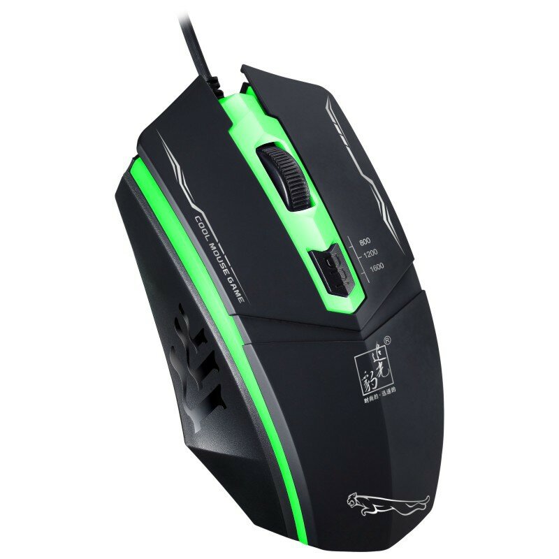 XQ mysz komputerowa podświetlana myszka dla graczy Usb przewodowa mysz 1600 Dpi ergonomiczna mysz optyczna Ooffice myszka do laptopa dla Lol DOTA