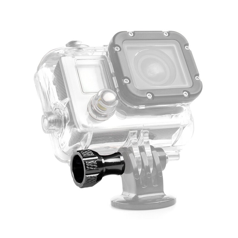 Viti a testa zigrinata dado in lega di alluminio supporto per GoPro Hero 10 9 8 7 6 5 4 Yi 4K Sjcam Eken DJI Go Pro Action Camera accessorio