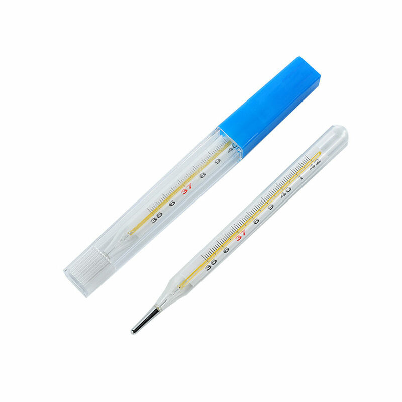 Thermometre Thermometer menschlichen Glas Klinische Medizinische Großen Gerät fieber Messung temperatur Mercurial Bildschirm