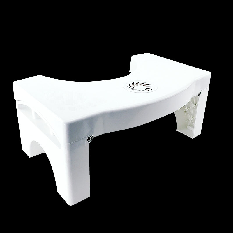 Tabouret de toilette en forme de U, coussin antidérapant, aide à la salle de bain, siège de pied, soulage la Constipation, Piles, 40x250x170mm