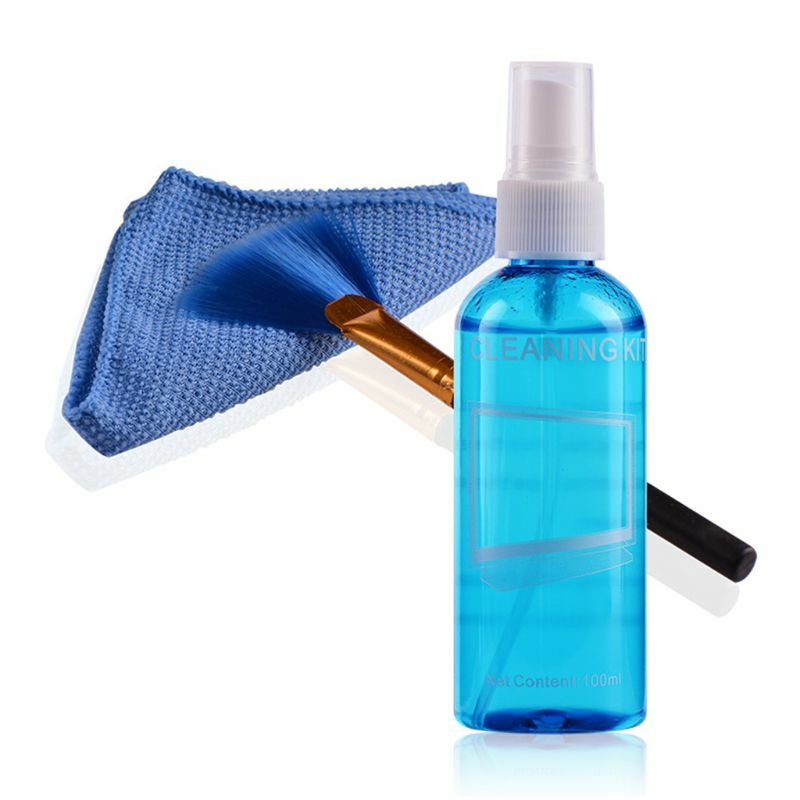 3 Pcs/Set Screen Cleaner Solution for Laptop/Phone/ iPad/Eyeglass Dust Cleaner