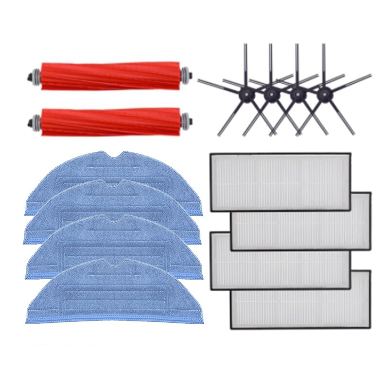 Promotion!Replacement Main Brush Mop Rag Hepa Filter Side Brush for Xiaomi Roborock S7 / T7S Plus Vacuum Cleaner Spare Parts