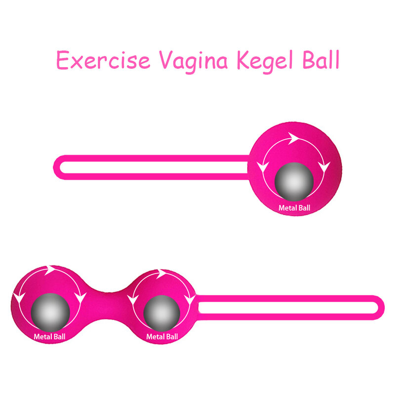 Boule de Kegel en Silicone pour femmes, jouets sexuels, balles Ben Wa, exercice de resserrement du vagin, Geisha Vaginal, entraîneur de muscles, balles en rétrécissement