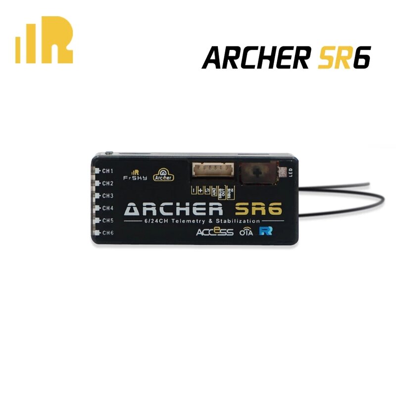 Receptor archer sr6 de acesso frsky 2.4ghz