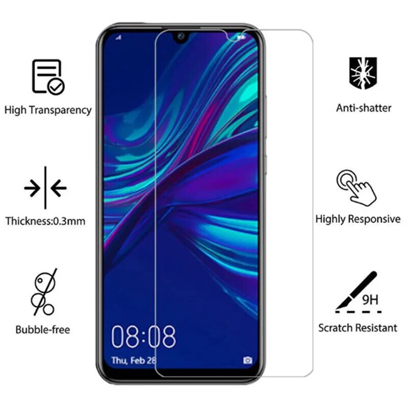 For Huawei P Smart plus 2019 Psmart 2018 2019 2020 2021 Safety Screen Protector Protective Glass on Huawei p smart z Pro 2019