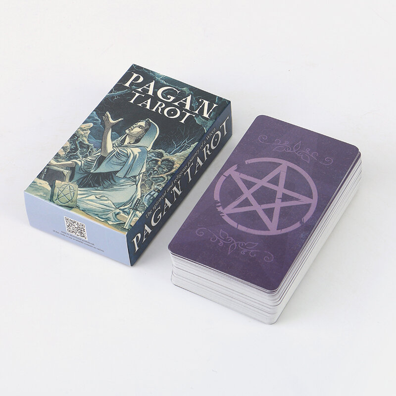 2021ใหม่ Pagan Tarot Oracle Oracle Card Board Board เกมการเล่นการ์ดเกมปาร์ตี้78 Pcs Tarot การ์ด