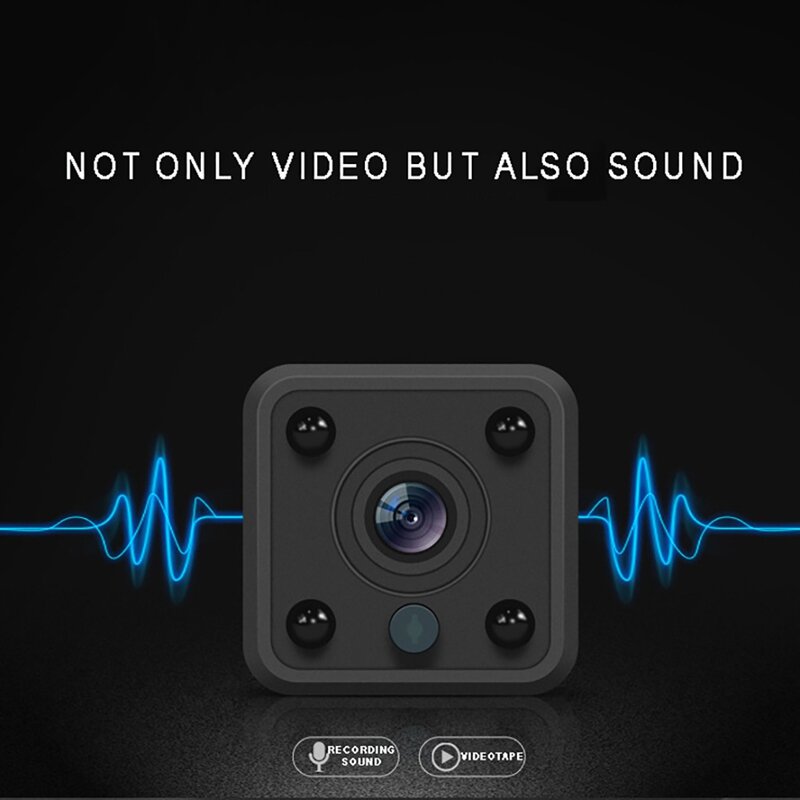 Web Cam Portable Pluggable Mini Webcam LED USB 2.0 HD 1080P Built-in HD Microphone Webcam Night Vision DVR Recorder WiFi Camera