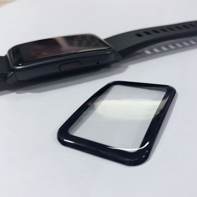 3Dโค้งเต็มขอบป้องกันหน้าจอสำหรับHuaweiนาฬิกาFit /HonorนาฬิกาES Smartwatchป้องกันฟิล์มป้องกัน