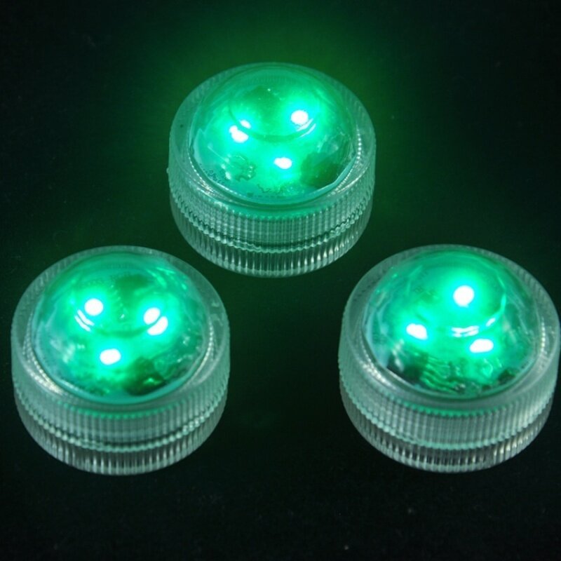 Lámparas LED RGB sumergibles con Control remoto, luces impermeables coloridas con Base de florero para decoración de fiestas navideñas y buceo