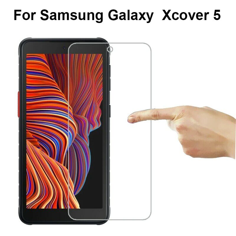 Protector de pantalla de Vidrio templado para Samsung Galaxy Xcover 5, cubierta protectora de Vidrio para Samsung Xcover 3, 4 S, Xcover5, 2-1PC