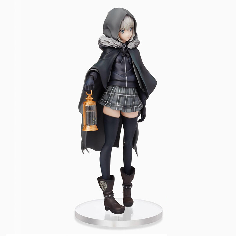 INFO-MSG Original SEGA SPM Fate/Grand Order Assass Gray 23CM PVC Sexy Girl Action Figure Model Doll Toy Classic Collection