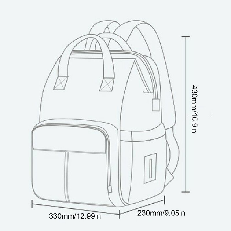Saco mochila com estação em mudança portátil dobrável infantil cama de viagem sacos infantis grande capacidade à prova dwaterproof água saco múmia
