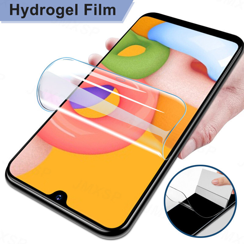 2Pcs Hydrogel Film Voor Samsung Galaxy A01 A11 A21 A21S A31 A41 A51 Screen Protector Voor Samsung M01 M11 m21 M31 M51 M31S Film