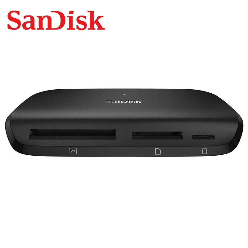 SanDisk Multi-Fun Card Reader SDDR A631 ZNGNN Type-c USB -C Card Reader for SD SDHC SDXC microSDHC microSDXC CF Card Reader