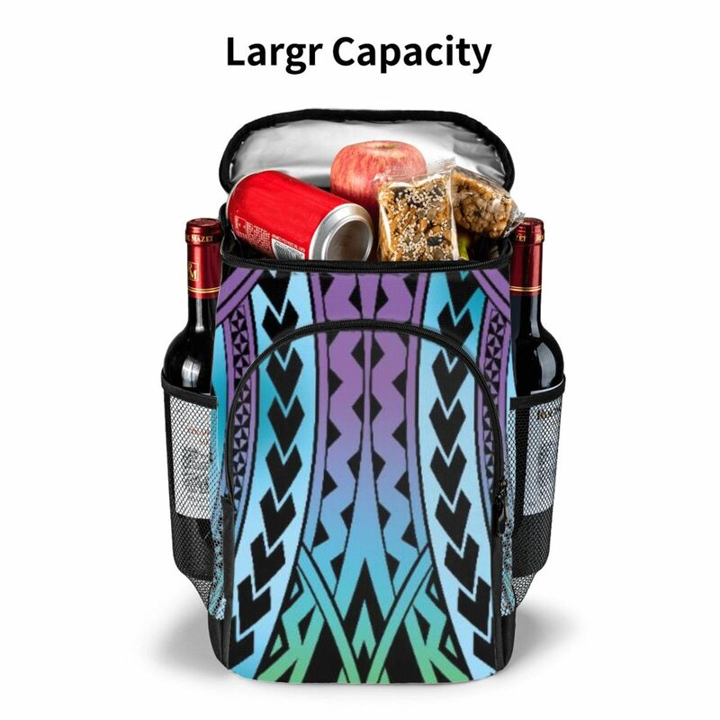 Noisydesigns-男性と女性のための大容量の断熱旅行用バックパック
