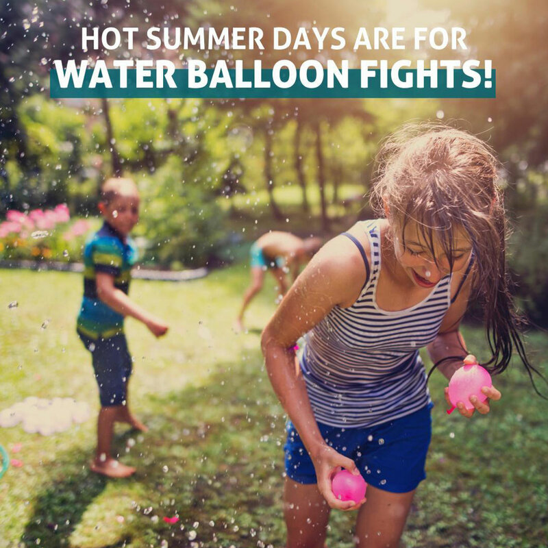 Ballons à eau à remplissage rapide, 111 pièces, fournitures de jeux de guerre sur l'eau pour enfants, ballons d'été, jouet de fête en plein air