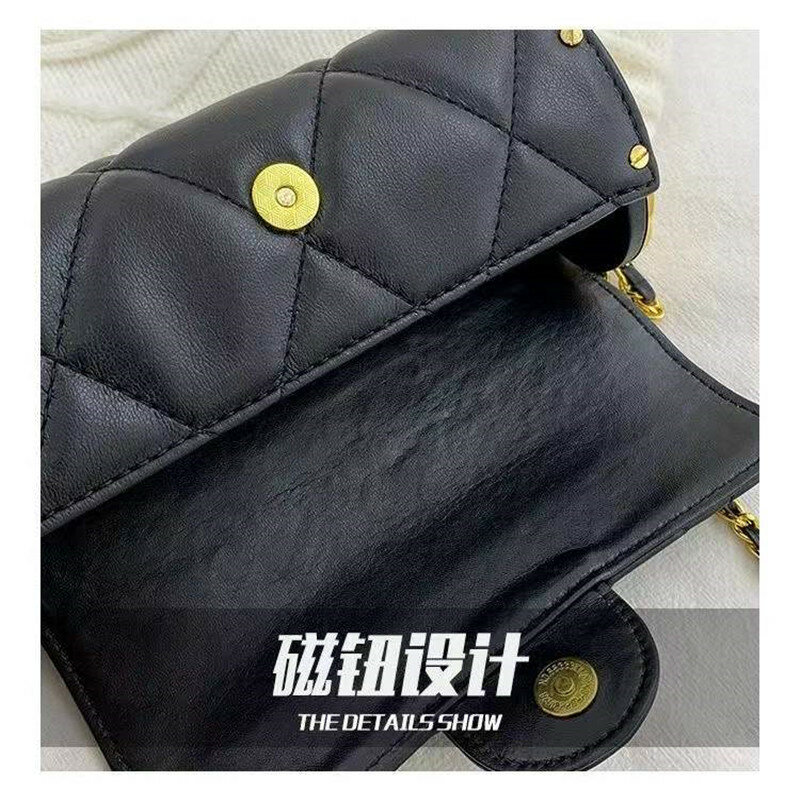 New golden ball mountain tea bag small fragrant rhombus chain bag shoulder messenger handbag women