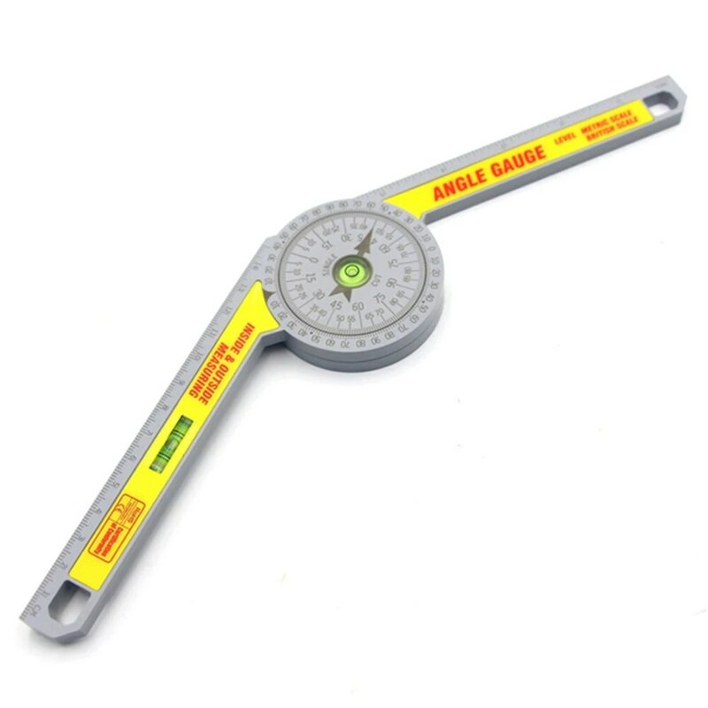 360 Derajat Miter Saw Protractor Digital Penggaris Inclinometer Protractor Miter Saw Angle ABS Level Meter Alat Ukur