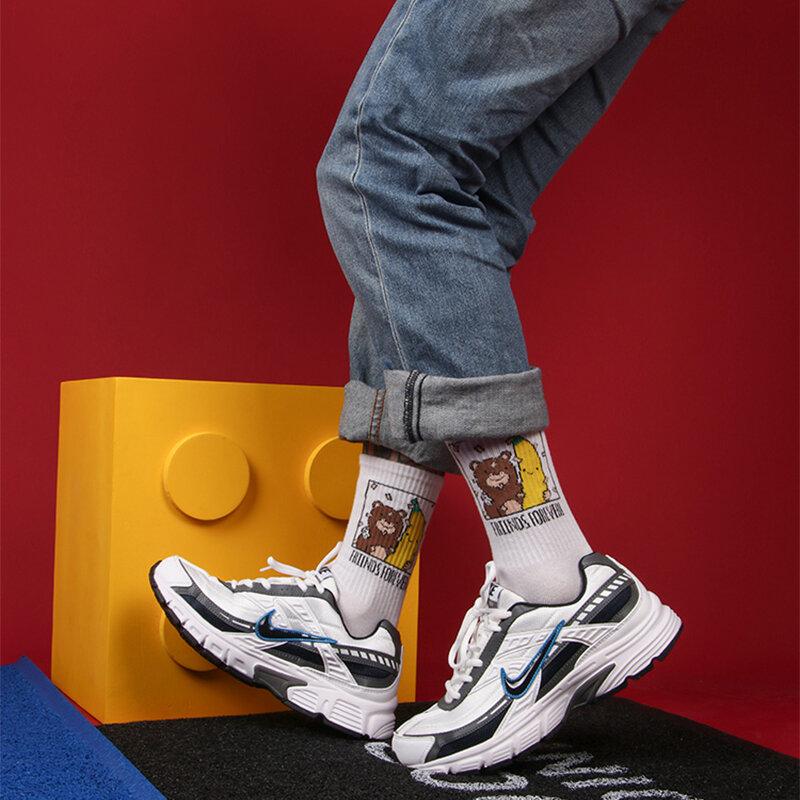 Носки унисекс хлопковые в стиле хип-хоп, для скейтборда