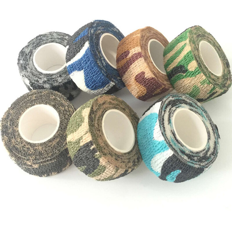 5cmx4.5m Firm Hunting Shooting Blind Wrap Army Camo Outdoor Camouflage Stealth Tape Waterproof Wrap Durable