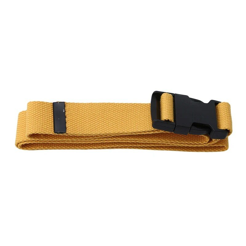 Cinturón de lona ajustable de 116cm para mujer  cinturón informal co 
