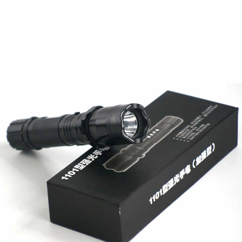 Portable Strong LED Flashlight Security Guard Self-defense Mace Outdoor Emergency Safety Tools Electric Power Shock Stick EDC