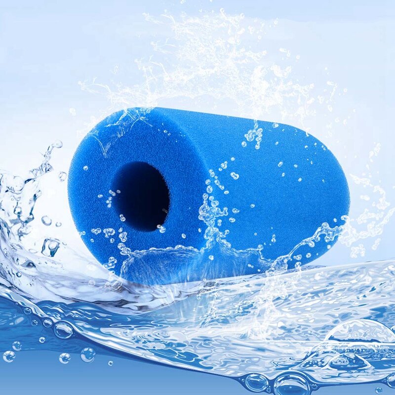 Spugna con filtro in schiuma 5 pezzi per accessori per filtri per acquari lavabili riutilizzabili Intex tipo a