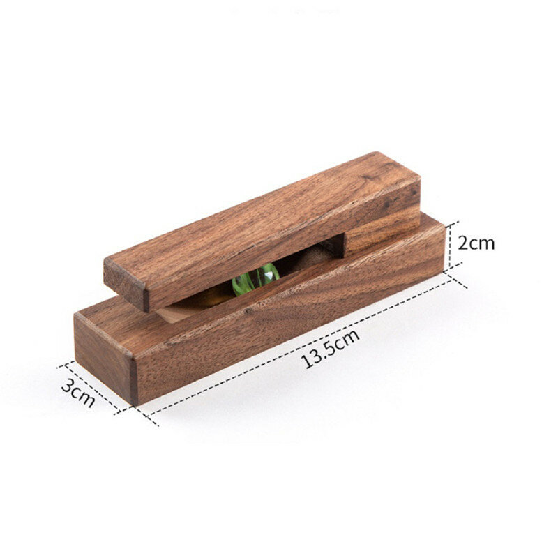 1PC Towel Holder Small Household Wall Mounted Wooden Hooks Wall Hanger for Towel Bag Clothes