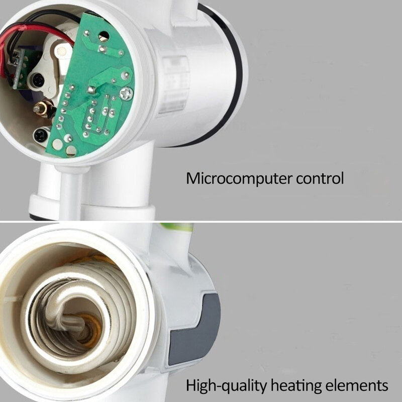 Aquecedor elétrico para cozinha 3000w eu, aquecedor instantâneo para imersão A-0668