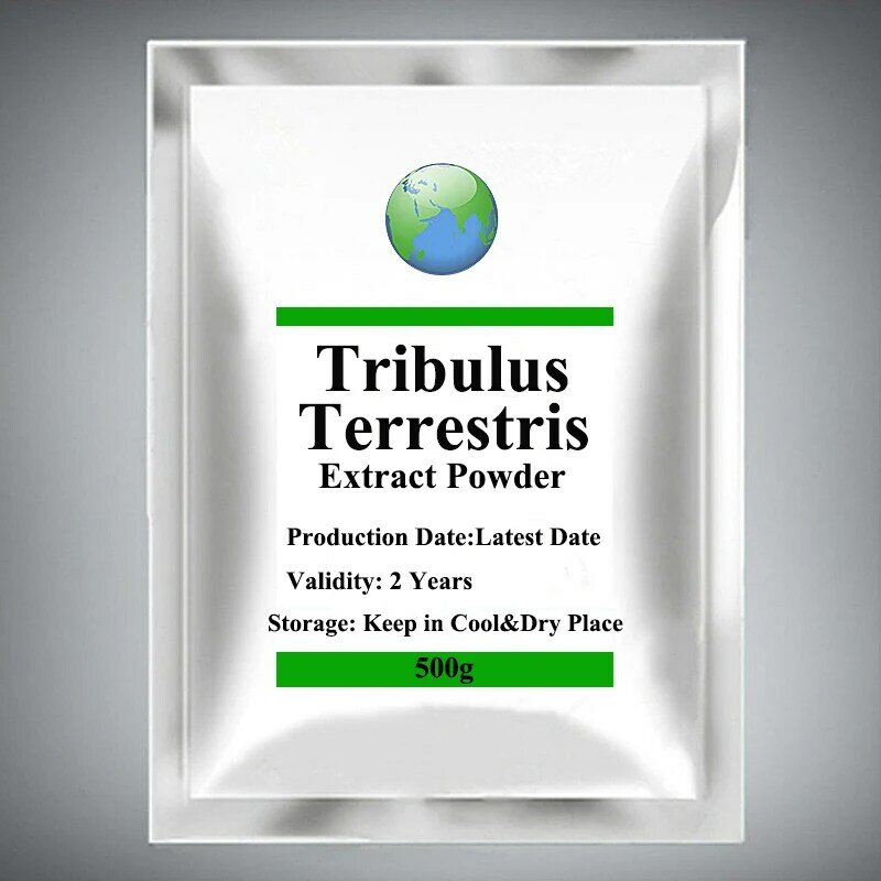 Tribulus-extracto en polvo de Terrestris, con saponinas, baja presión arterial, niveles de lípidos en sangre