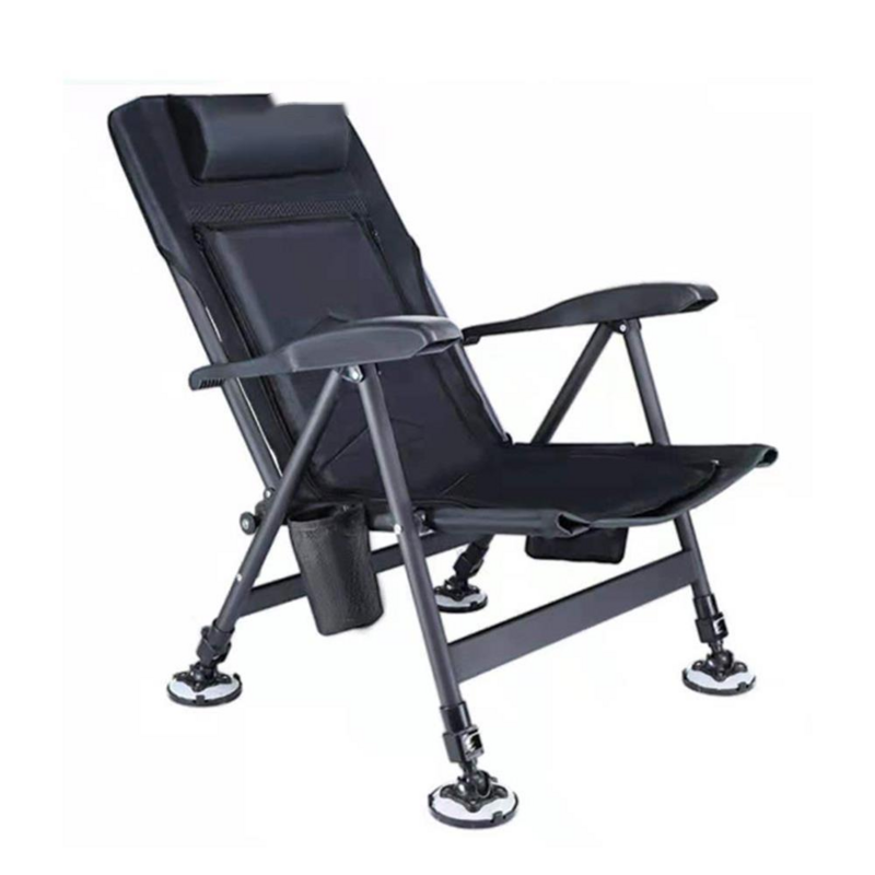 Chaise de pêche pliable et Portable, chaise inclinable à quatre pieds, réglable et multifonctionnelle, pour la plage et l'extérieur, nouvelle collection