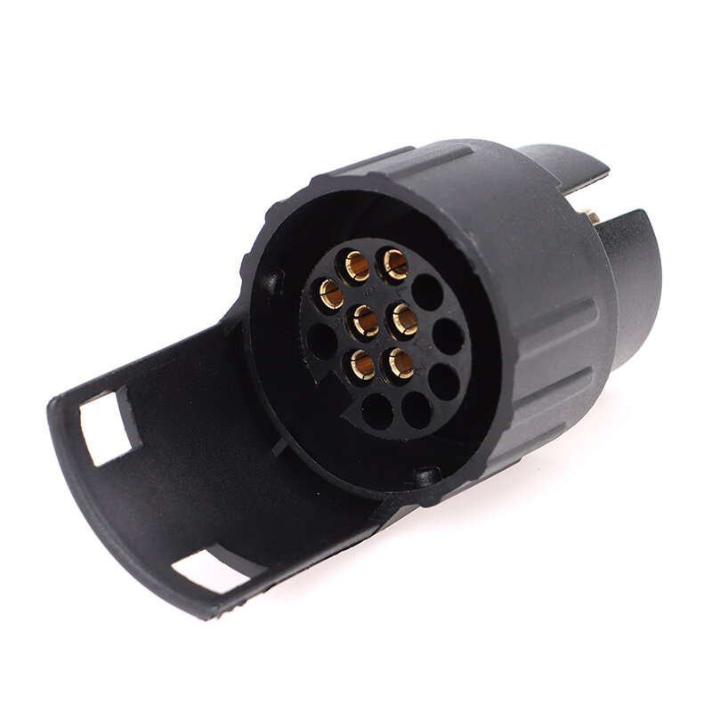 Cheap Wholesale 12V Plastic Trailer Adapter Connector 7 Pin To 13 Pin Caravan Electrical Converter Adaptor Towbar Towing Socket