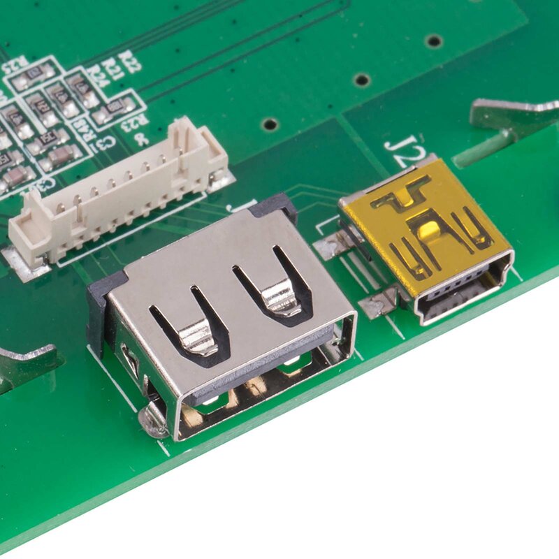 7นิ้ว TFT LCD Display Industrial LCD Controller HMI หน้าจอสัมผัสความละเอียดสูง