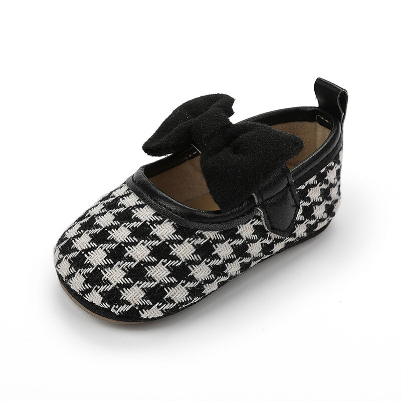 Scarpe per neonato per bambina moda fiocco principessa primi camminatori carino per bambini fino a 1 scarpe per bambina Prewalker