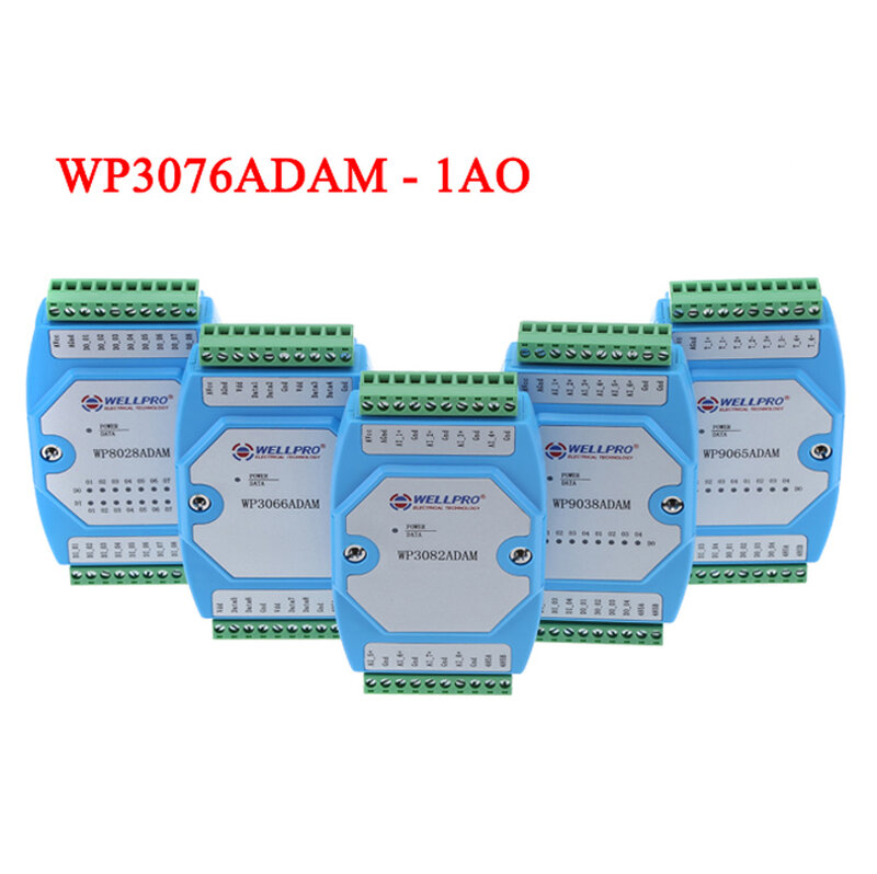 Módulo de salida analógica 0-20MA/4-20MA, fuente de señal de corriente, MODBUS Communication-WP3076ADAM