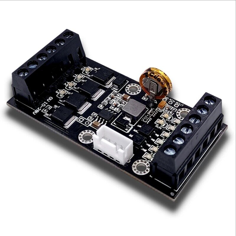 10-28в 32 бит высокоскоростной двухсторонний процессор пасты PLC промышленный контроллер программируемый контроллер