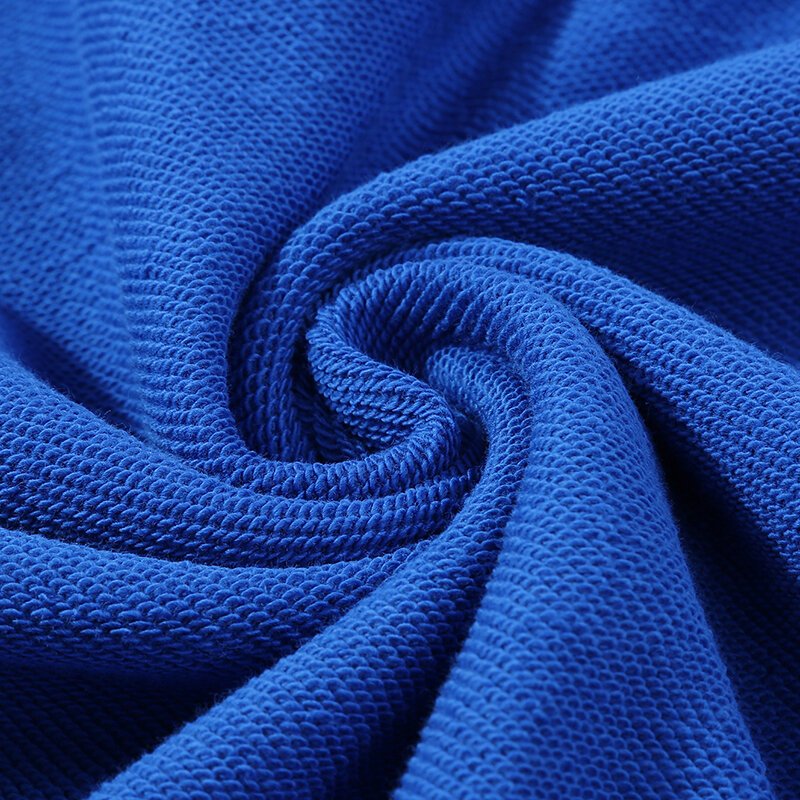 Sudaderas con capucha con estampado personalizado y bordado, sudaderas de algodón suave a rayas con cuello redondo