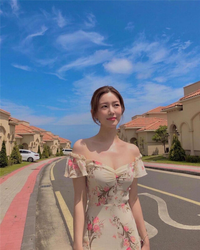 CMAZ-vestidos de verano para mujer, estilo coreano, 2021