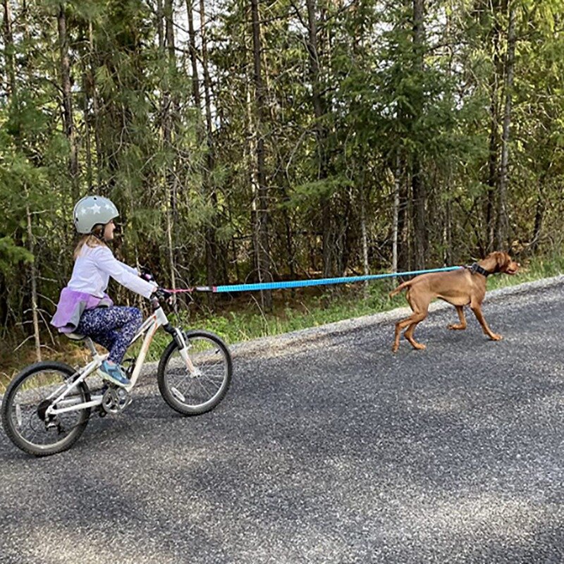 دراجة هوائية جبلية دراجة نارية الجر حبل 1.7 متر x 2.2 سنتيمتر الأطفال دراجة تمتد حبل مطاطا حبل مع السلامة هوك