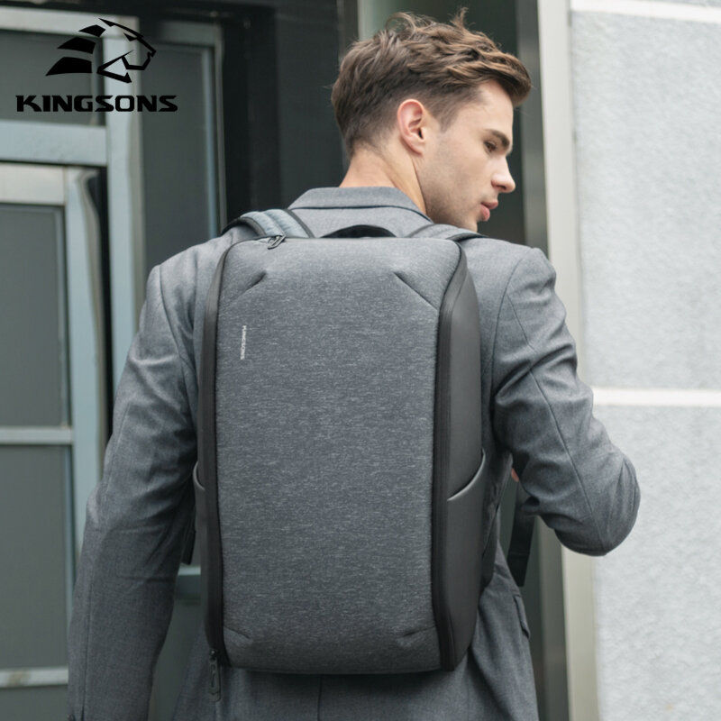 Kingsons Multifunction Men 15 inch Laptop Backpacks  Fashion Waterproof Travel Backpack Anti-thief male Mochila school bags hot