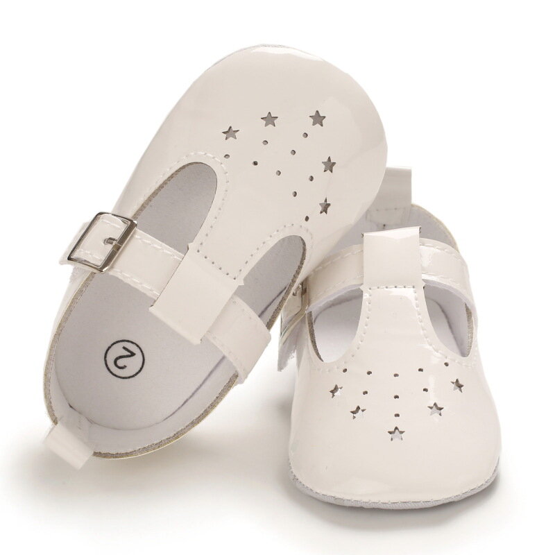 Chaussures de premiers pas pour bébés filles, mocassins en caoutchouc souple, antidérapantes, chaussons pour bébés filles, nouvelle collection 2021