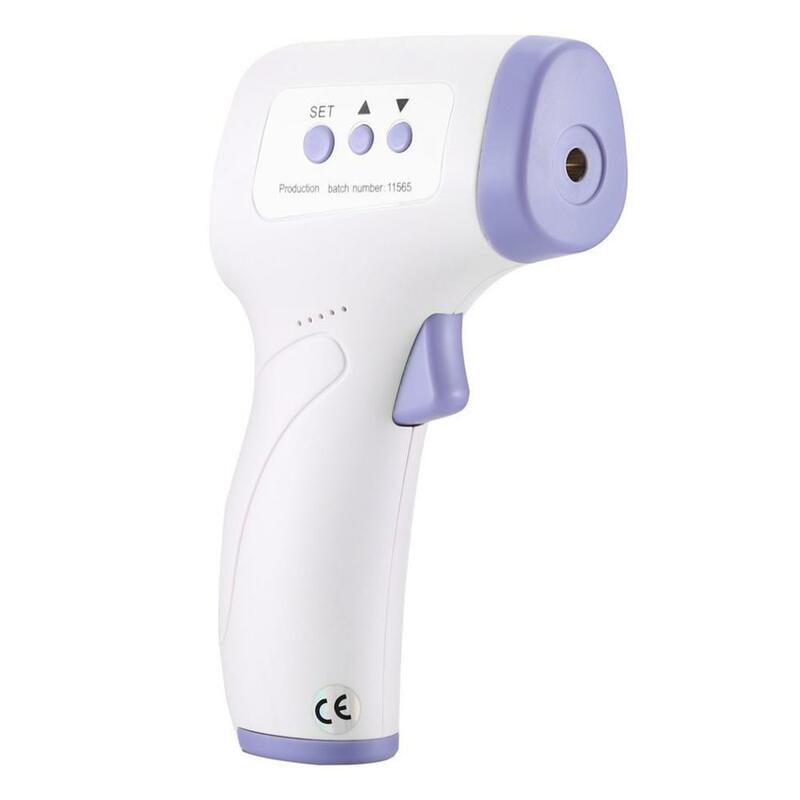 Digital Infrared Thermometer Non-Contact Forehead IR Ear Fever Electronic Laser Body Temperature Home Outdoor Kids Baby Adult