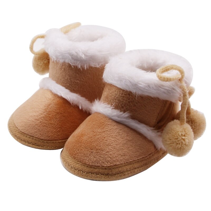 2020 nouveau hiver bébé chaussures bottes nourrissons chaussures chaudes filles bambin chaussons infantile bottes nouveau-né premiers marcheurs chaussures de noël