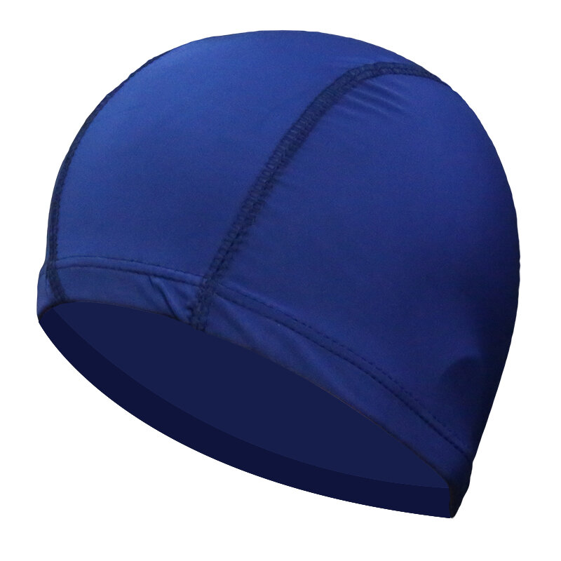 Darmowe rozmiar tkaniny chronić uszy długie włosy sportowe Siwm basen czepek kapelusz dorosłych mężczyzn kobiet sportowe ultracienkich dorosłych czepki kąpielowe