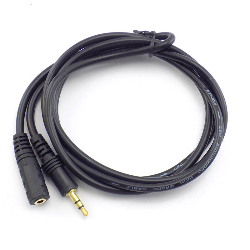 Cable de extensión de Audio estéreo macho a hembra, 1,5/3/5/10M, 3,5mm, para auriculares, TV, ordenador, portátil, MP3/MP4