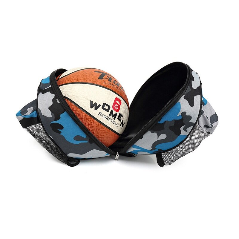 Bolsa de baloncesto portátil para entrenamiento, resistente al agua Mochila deportiva, almacenamiento de voleibol, multifunción