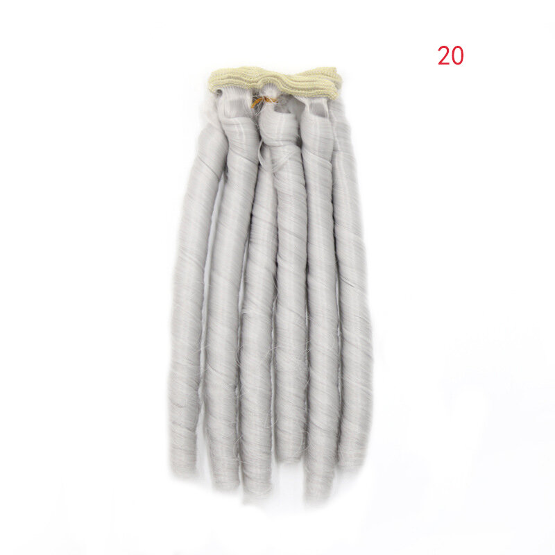 Bybrana fibra resistente ao calor diy bjd boneca linha de cabelo 1 peça 15 cm x 100 cm