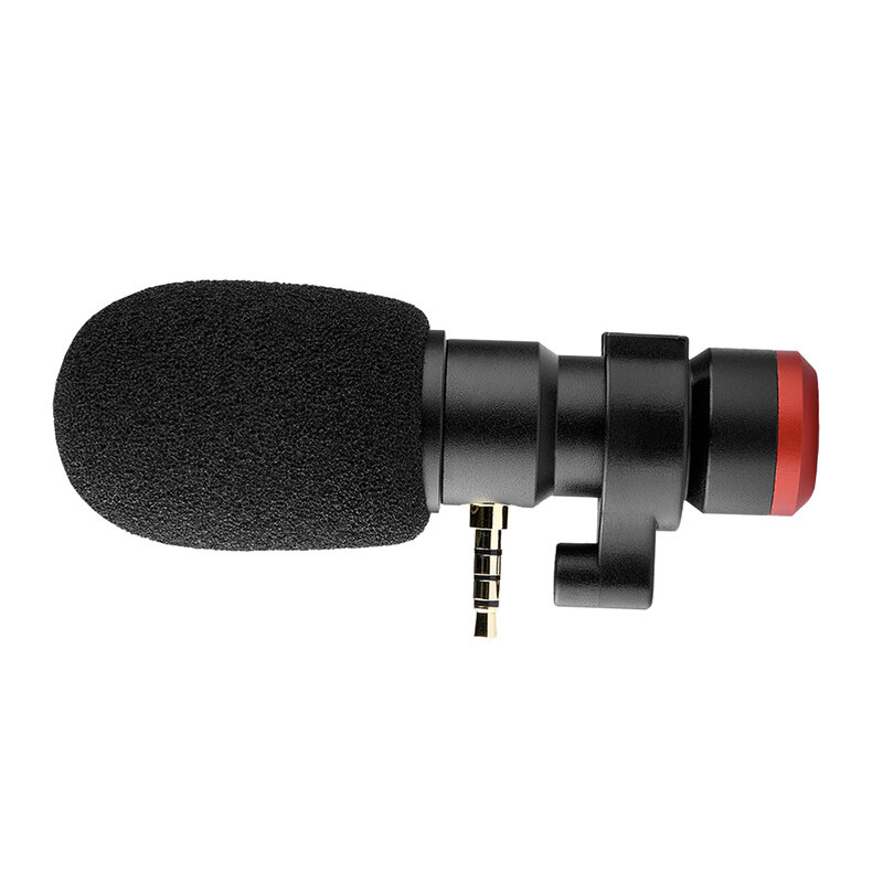 Mini micrófono profesional portátil para estudio de Audio, micrófono de vídeo profesional con enchufe de 3,5mm
