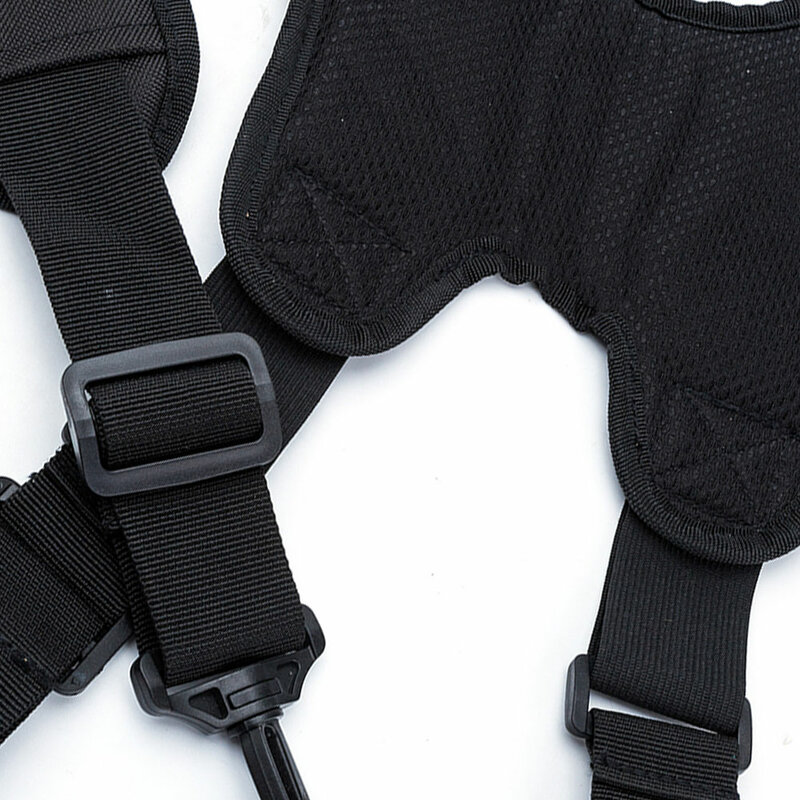 เข็มขัดเครื่องมือ Braces Heavy Duty Work Suspenders กับคลิปสบายเบาะ AdjustableTactical Suspenders สายรัด H รูปร่าง